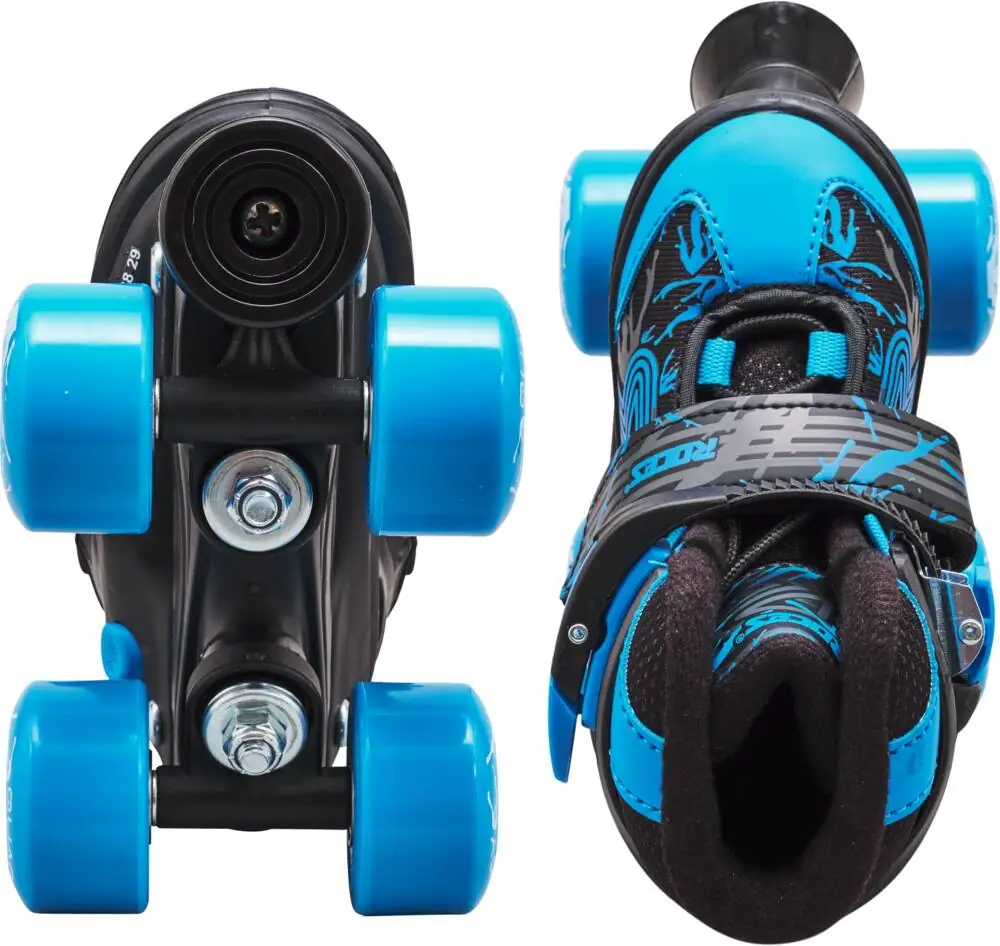 Roces Quaddy 3.0 kids roller skates black / blue