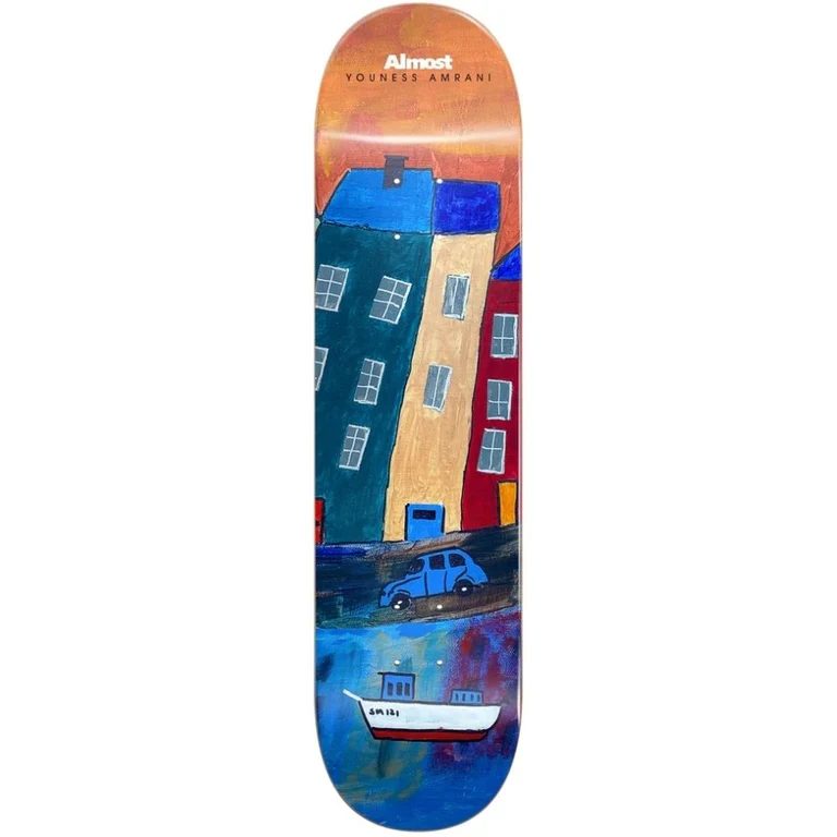Almost Younes Places R7 8.0" skateboard deck