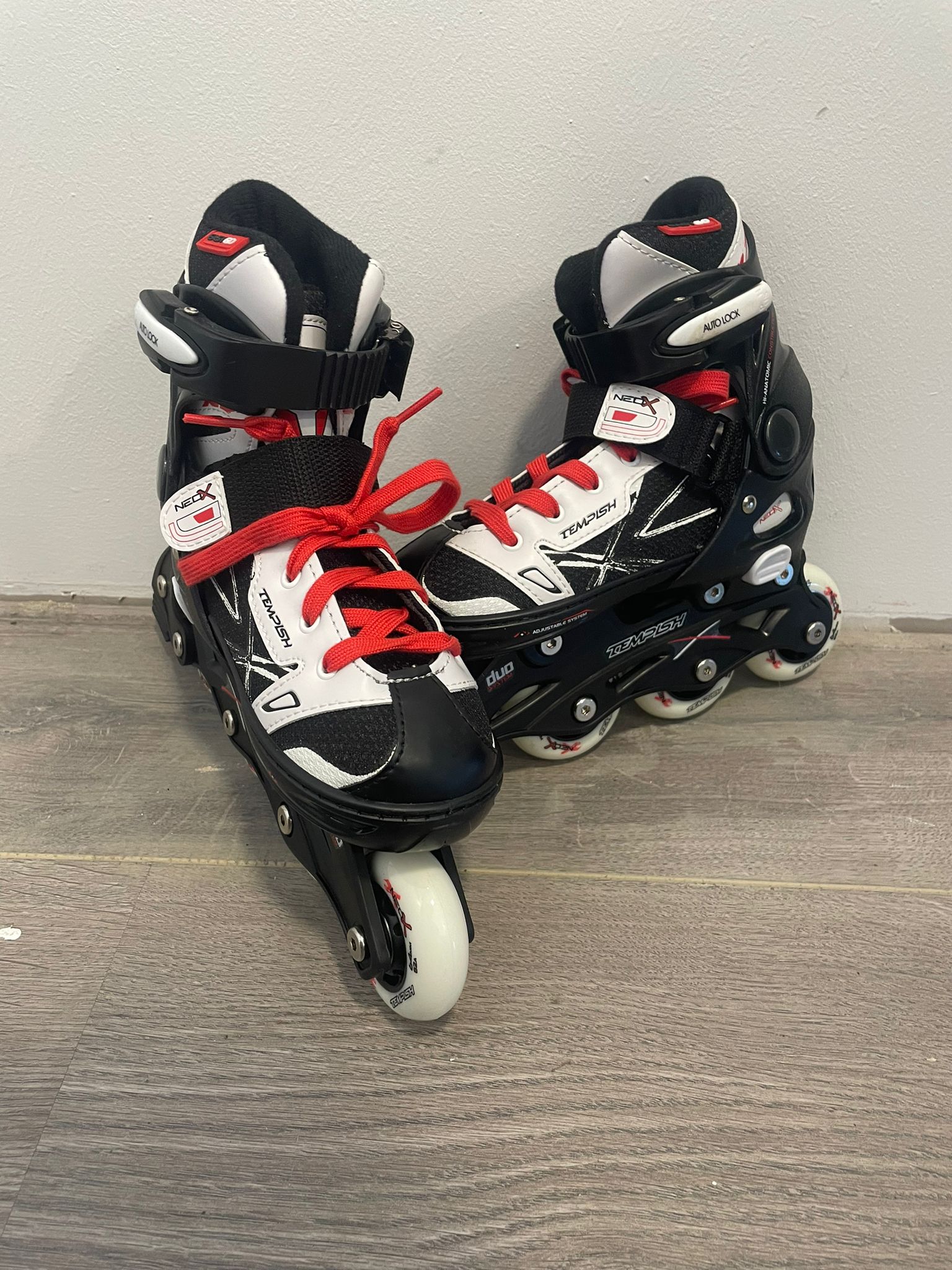 Tempish Neo-X Duo kinder inline skates / schaatsen (gebruikt)
