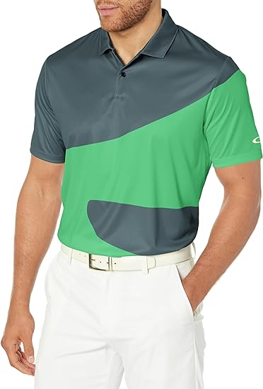 Oakley Reduct Wave Polo shirt virulent green