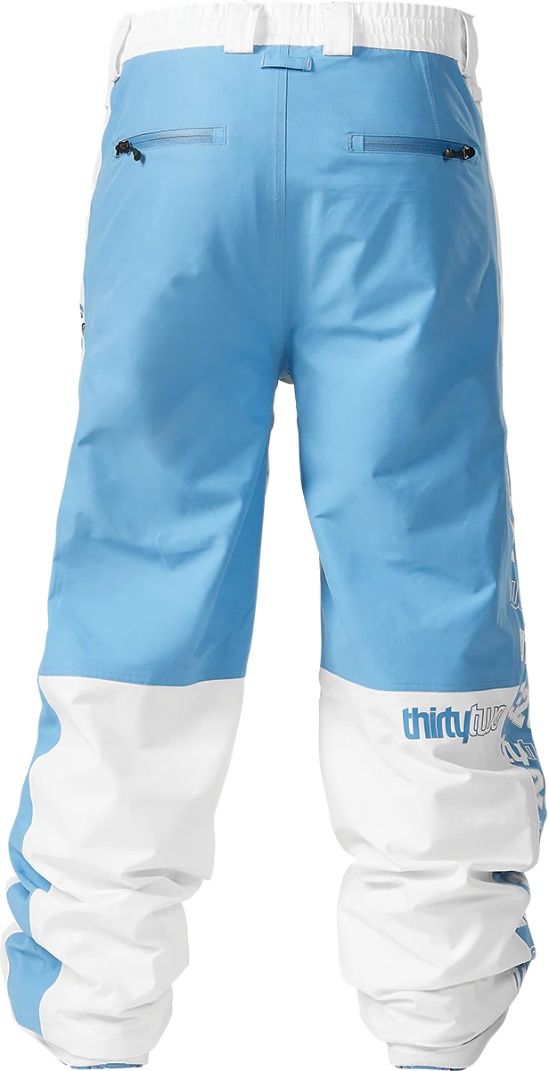 ThirtyTwo Sweeper XLT snowboardbroek white / blue