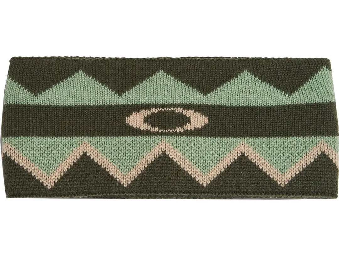 Oakley Alpine Headband green norway pattern