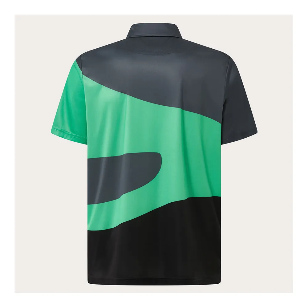 Oakley Reduct Wave Polo shirt virulent green