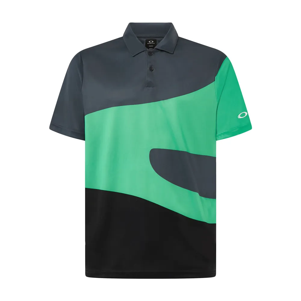 Oakley Reduct Wave Polo shirt virulent green