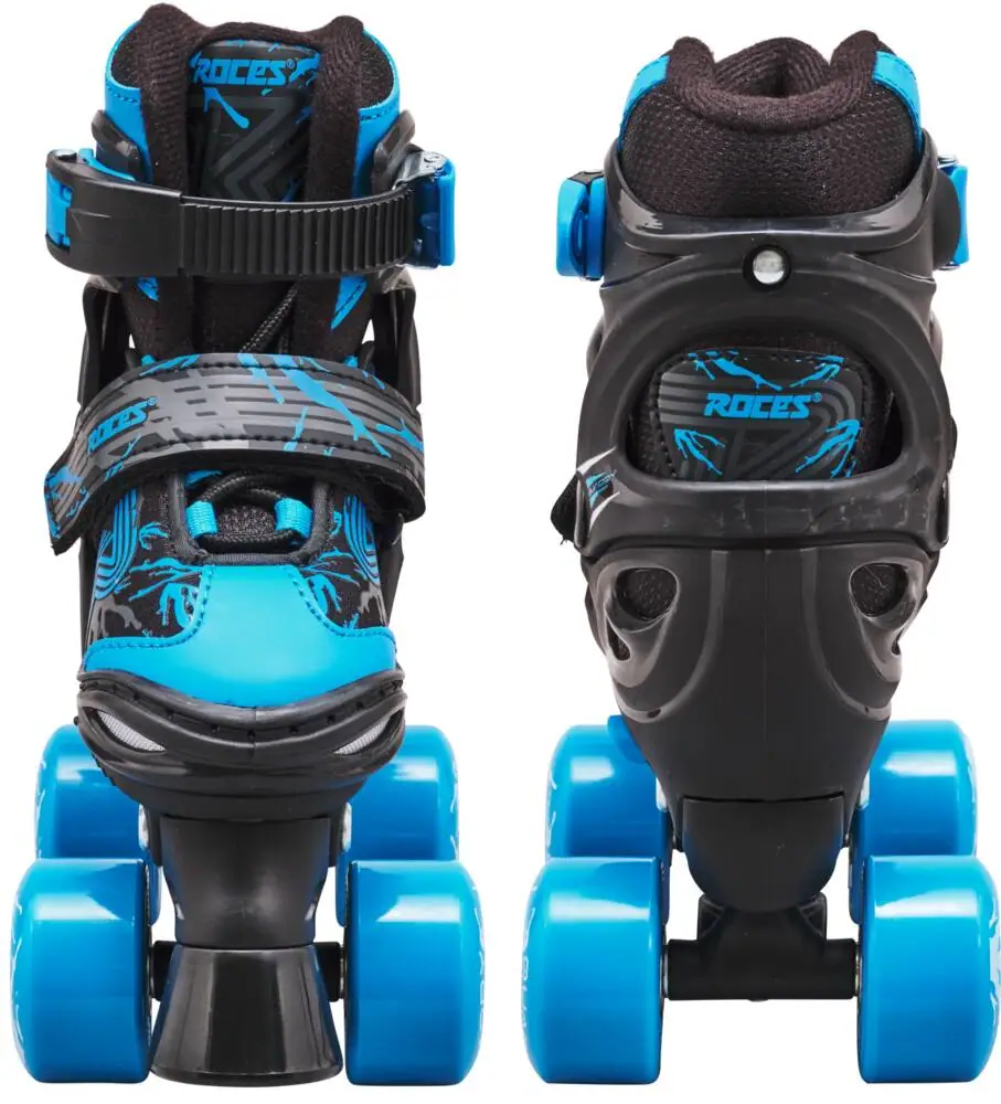 Roces Quaddy 3.0 kids roller skates black / blue