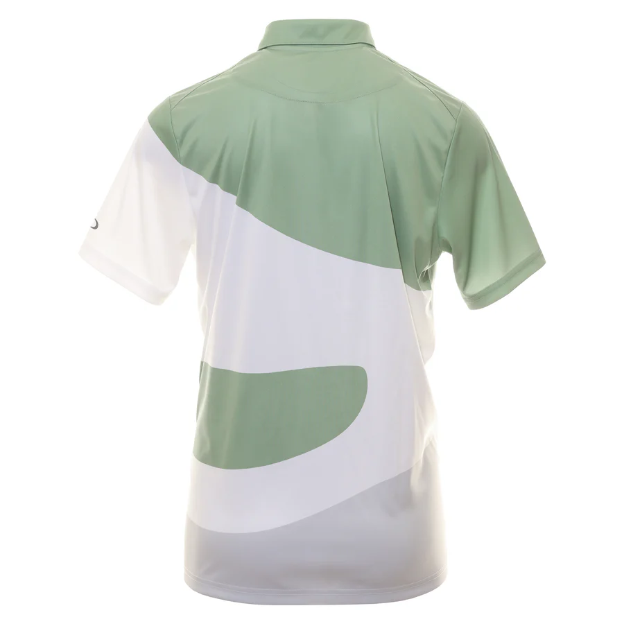 Oakley Reduct Wave Polo shirt arctic white