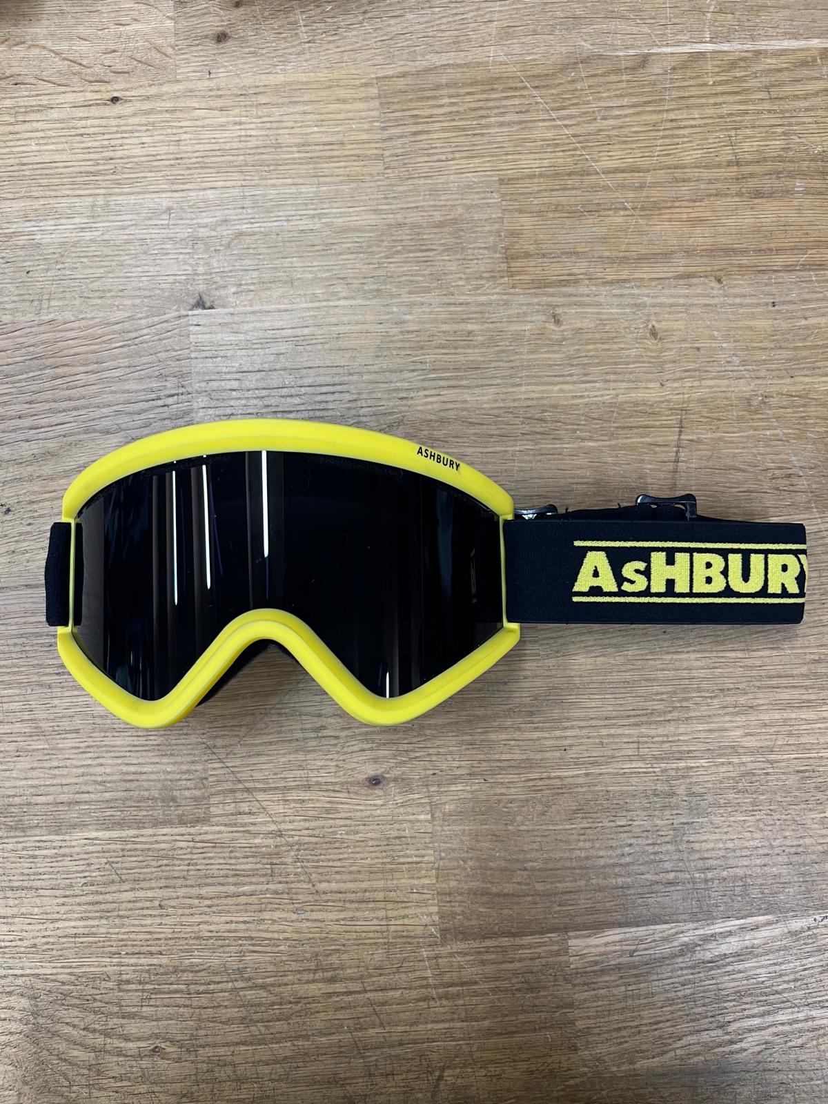 Ashbury Blackbird snowboard goggle original yellow