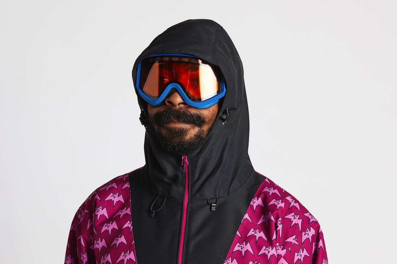 Airblaster Freedom Pullover snowboard anorak magenta terry M