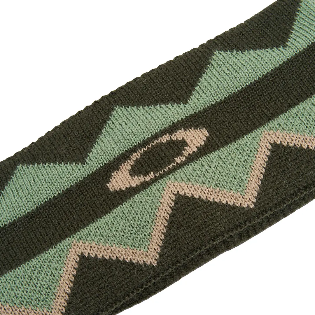 Oakley Alpine Headband green norway pattern