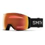 Smith I-O MAG XL Black Chromapop Everyday Red Mirror