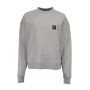 Santa Cruz Classic Label crew sweater heather grey