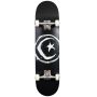 Foundation Star And Moon Black 8.0" complete skateboard