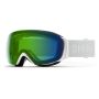 Smith I-O MAG S White Vapor Chromapop Everyday Green Mirror