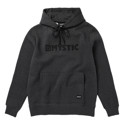 Mystic Brand Hood sweater asphalt melee