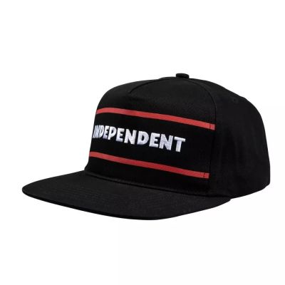 Independent ITC strak snapback black