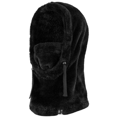 poederbaas fluffy balaclava black