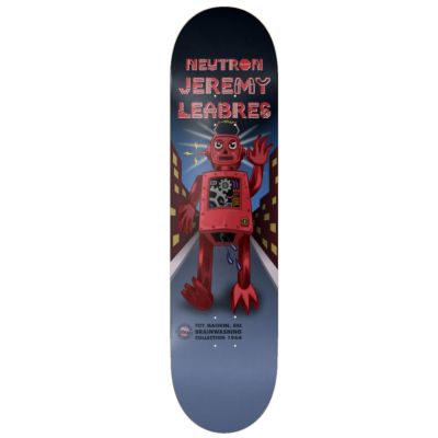 Toy Machine Leabres Robot 8.38" skateboard deck