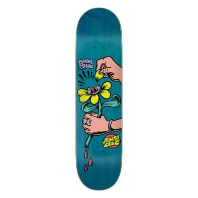 santa cruz delfino loves me not 8.0 skateboard deck
