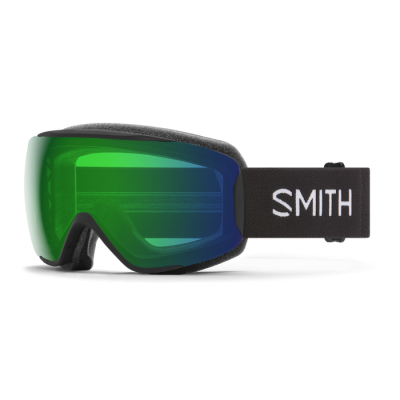 Smith Moment Black - Chromapop Everyday Green Mirror