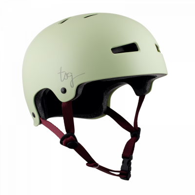 TSG Evolution Women skateboard helm satin Matcha 1