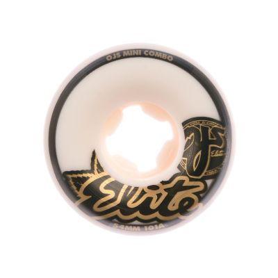 OJ Wheels 54mm Elite Mini Combo 101A skateboardwielen white