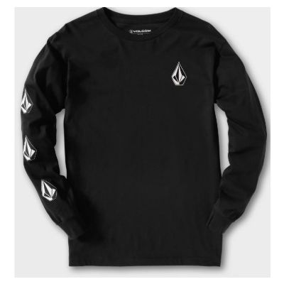 Volcom Iconic Stone l-s shirt black
