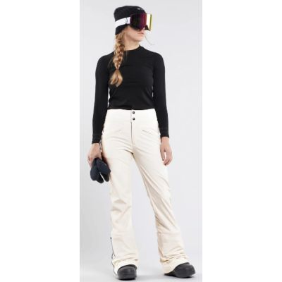 Volcom Battle Stretch High Rise women's pants moonbeam