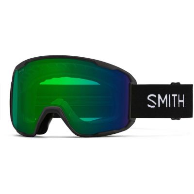 Smith Preview Black Chromapop Everyday Green Mirror