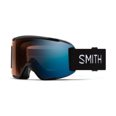 Smith Squad S Black chromapop Pro Photochromic red mirror