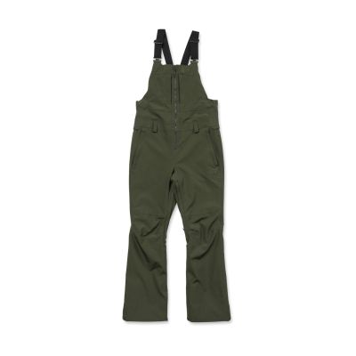 Volcom Swift Bib Overall Dark Green