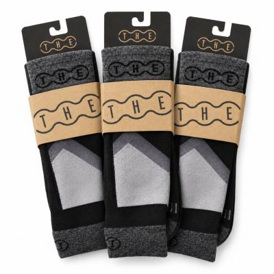 3x THE Premium Sock Black - Weekend Pack