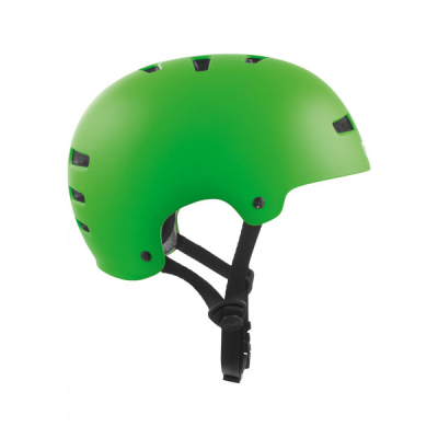 TSG Evolution skateboard helm satin lime green