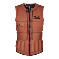 Mystic Diva Winboss impact vest women frontzip rusty red