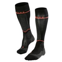 Falke SK Energizing women's compressie socks black-neon red