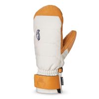 Crab Grab Snuggler women Mitt mittens cream and tan