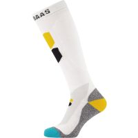 Poederbaas Technical Ski Socks Bamboo Freeride White