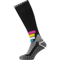 Poederbaas Technical Ski Socks Compress Merino Pro black