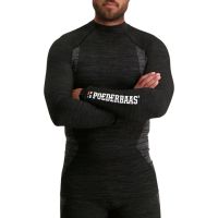 Poederbaas Technical thermo shirt men's black