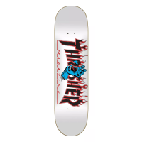 Santa Cruz 8.0in Thrasher Screaming Flame Logo Santa Cruz Skateboard Deck