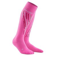 CEP Thermo Compression women's socks pink - flash pink