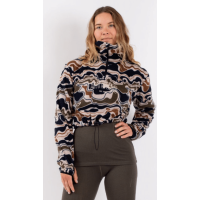 Eivy Peg Zip Cropped Fleece curve camo