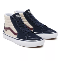 Vans Skate Sk8 Hi schoenen dress blue - beige