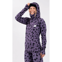 Eivy Icecold Hood Top purple cheetah