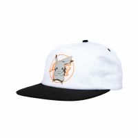 Santa Cruz Pikachu snapback pet white - black