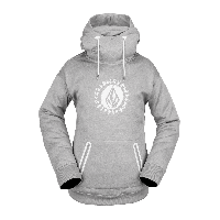 Volcom Spring Shred women's hoodie heather grey