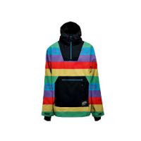 Airblaster Freedom Pullover jacket rainbow stripe