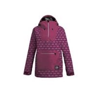 Airblaster women's Freedom Pullover jacket magenta terry