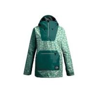 Airblaster women's Freedom Pullover jacket mint daisy