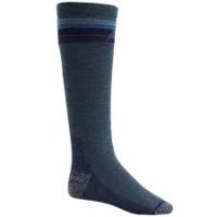 Burton Emblem Midweight men's socks mood indigo heather