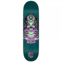 Santa Cruz Delfino Fortyne teller glow  VX 8.25" skateboard deck